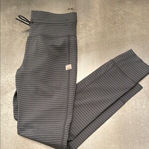 Vuori Daily Legging, Smoke Blue Stripe, S